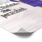 Sie blieb 11x14 kinderfrei poster (Ecke)