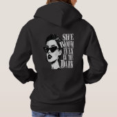 Sie blubomt Hoodie - Inspiration für die Frauen (Rückseite)