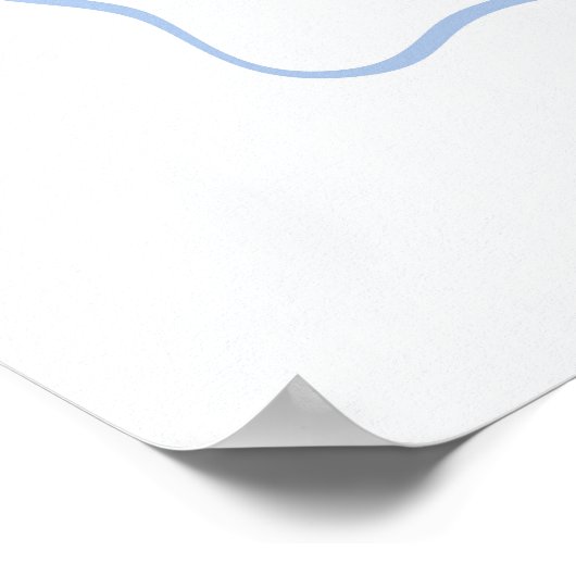 Sie blüht mit Grace Wall Art Poster (Ecke)