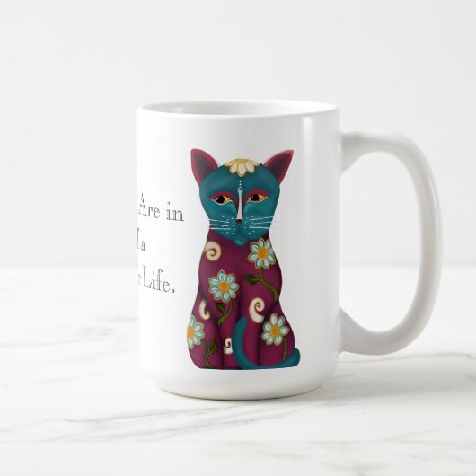Sie brauchen einen Katzenbecher Kaffeetasse (Rechts)