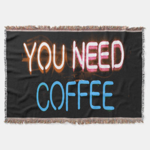 Sie brauchen Kaffee, Caffine Neon Sign Decke