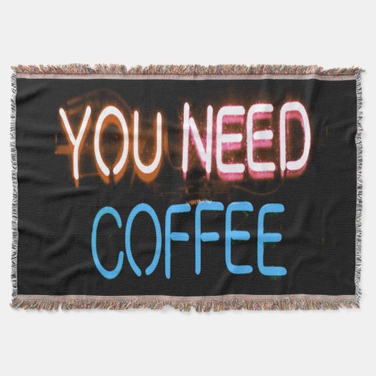 Sie brauchen Kaffee, Caffine Neon Sign Decke (Vorderseite)
