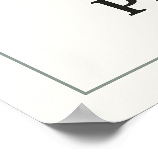 SIE BRAUCHEN KEINEN GRUND, UM MENSCHEN ZU HELFEN POSTER (Ecke)