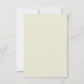 Sie brauchen Liebe Pink Owls RSVP Card (Rückseite)