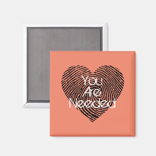 Sie brauchen magnet (Vorderseite/Rückseite)