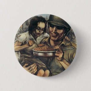 Sie brauchen Nahrung ~ Pflanzen Sie mehr Bohnen Button