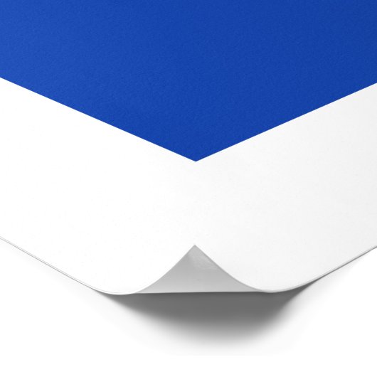 Sie brauchen nur Liebe - Poster (blau) (Ecke)