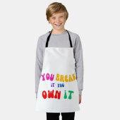 Sie brechen es selbst schürze (Getragen)