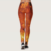 Sie brennt. leggings (Rückseite)
