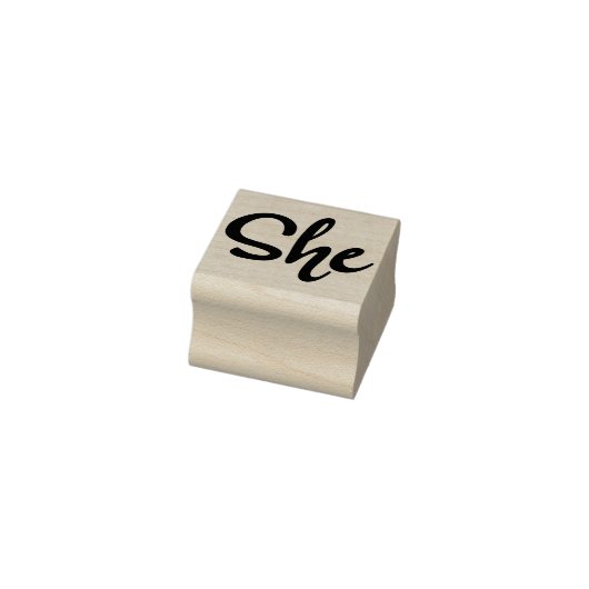 Sie Briefmarke Gummistempel (Stempel)