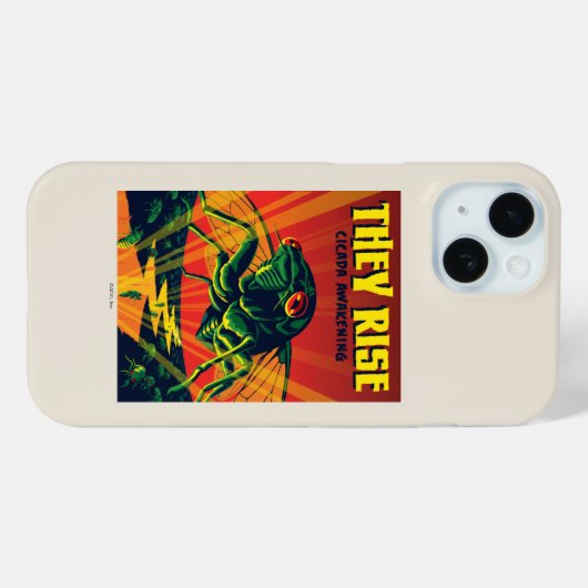 Sie bringen Cicada zum Erwachen Case-Mate iPhone Hülle (Rückseite (Horizontal))