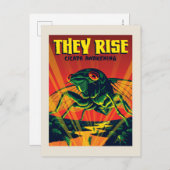 Sie bringen Cicada zum Erwachen Postkarte (Vorne/Hinten)