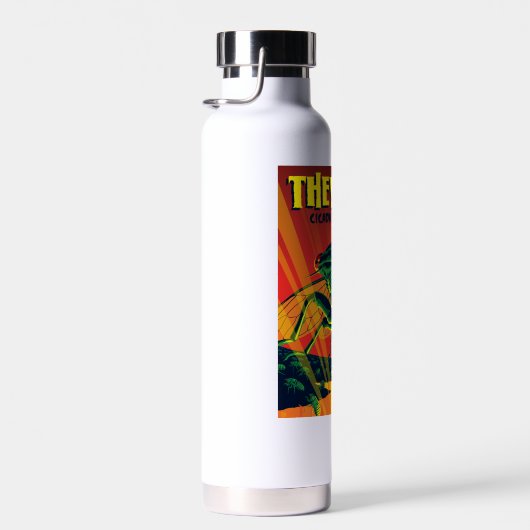 Sie bringen Cicada zum Erwachen Trinkflasche (Rechts)