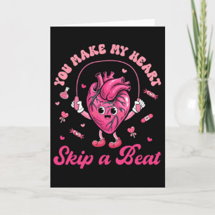 Sie bringen mein Herz dazu, einen Purzelbaum zu sc Karte