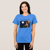 "Sie bringt den Fackeln bei, hell zu brennen" Juli Tri-Blend Shirt (Vorderseite voll)