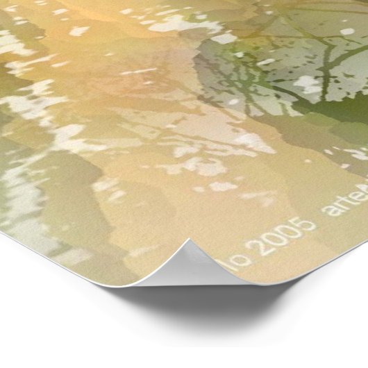 Sie bringt Frieden von Gregory Gallo Poster (Ecke)