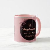 Sie bringt Gott zuerst rosa-innen Tasse Inspiratio (VorderseiteRechts)