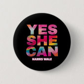 Sie Can Harris Wheimer 2024 Button (Vorderseite)