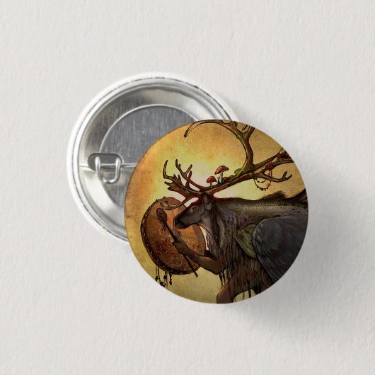 sie chaman button (Vorne & Hinten)