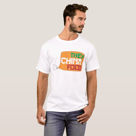 Sie China-Nahrung T-Shirt (Vorne ganz)