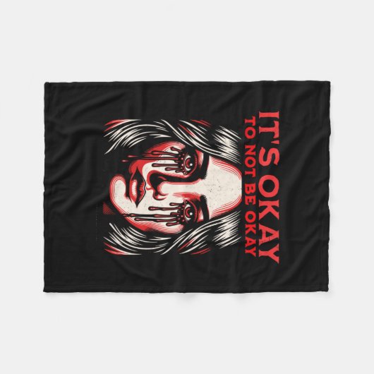 Sie Cries Fleecedecke (Vorderseite (Horizontal))