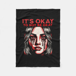 Sie Cries Fleecedecke