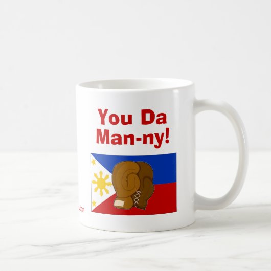 Sie DA Mann-ny! Kaffeetasse (Rechts)