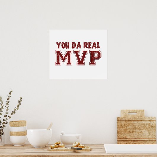 Sie da Real MVP Poster (Küche)