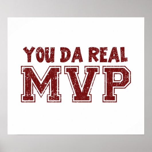Sie da Real MVP Poster (Vorne)