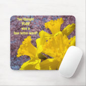 Sie dachten, PLAN sei ein vierstelliger Büro Humor Mousepad (Mit Mouse)