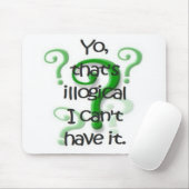 Sie, das unlogisch ist mousepad (Mit Mouse)