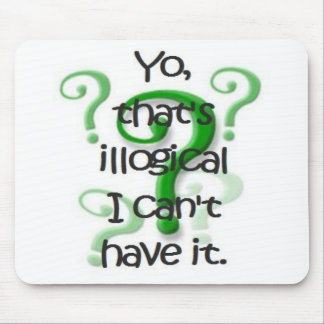 Sie, das unlogisch ist mousepad