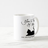 Sie denken an mich kaffeetasse (VorderseiteRechts)