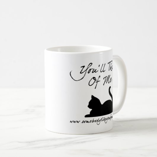 Sie denken an mich kaffeetasse (VorderseiteRechts)