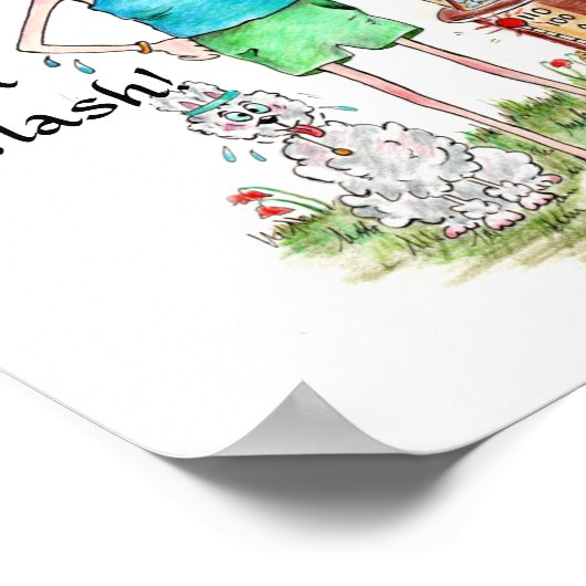 "Sie denken, das ist heiß", "Hot Flash"-Speicherte Poster (Ecke)