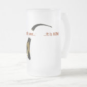 Sie denken, dass es ganz über… ist mattglas bierglas (VorderseiteRechts)