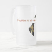 Sie denken, dass es ganz über… ist mattglas bierglas (Vorderseite Links)