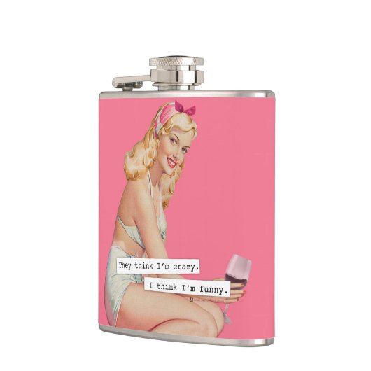 Sie denken, ich bin verrückt, ich glaube, ich bin flachmann (Links)