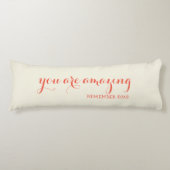 Sie denken Phantastisch daran, dass Zitat Seitenschläferkissen (Vorderseite)