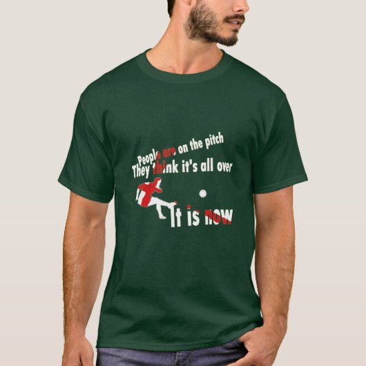 Sie denken sein ganz vorbei! T-Shirt (Vorderseite)