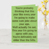 Sie denken wahrscheinlich, dass dieses Jahr wie ev Karte (Gelbe Blume)