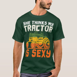Sie denkt, mein Traktor ist sexy T-Shirt