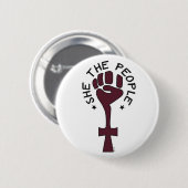 Sie der Leute-Knopf Button (Vorne & Hinten)