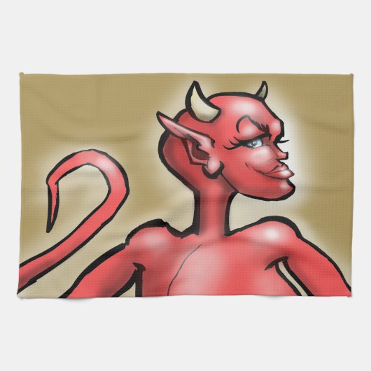 Sie Devil Handtuch (Horizontal)
