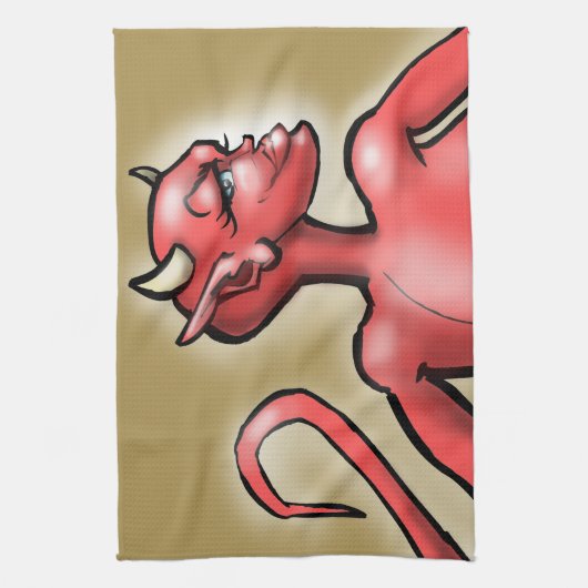 Sie Devil Handtuch (Vertikal)