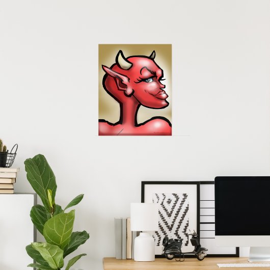 Sie Devil Poster (Heimbüro)