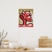 Sie Devil Poster (Küche)