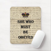 Sie, die befolgt werden muss mousepad (Mit Mouse)