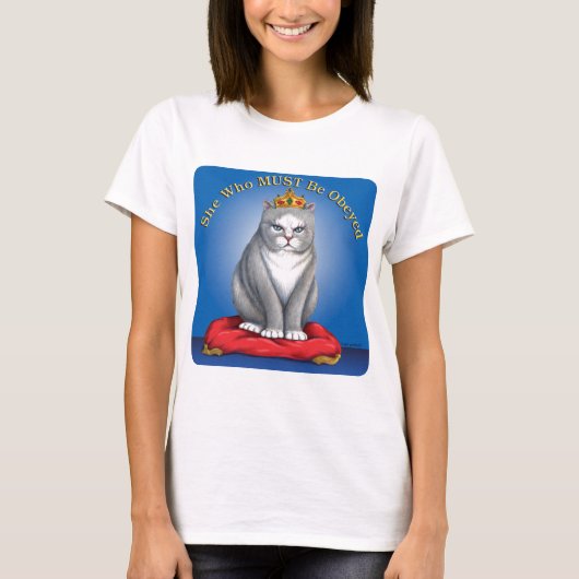 Sie, die befolgt werden muss T-Shirt (Vorderseite)