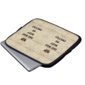 Sie, die gehorcht werden muss laptopschutzhülle (Vorne Knopf)